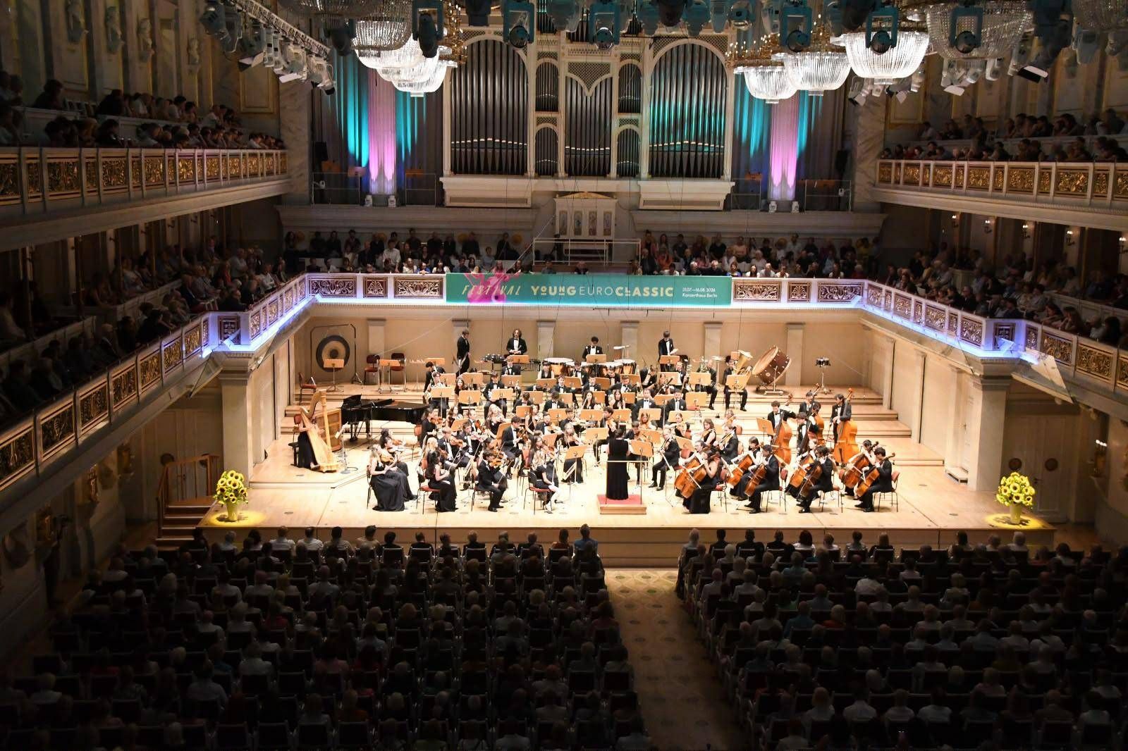 Musica, l'Accademia Youth Symphony Orchestra chiude in trionfo il Festival Young Euro Classic 2026 di Berlino