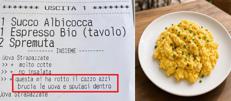 Lo scontrino  - (foto X)