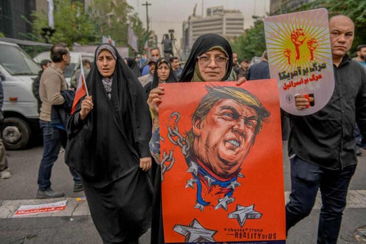 Proteste anti Trump in Iran - Ipa