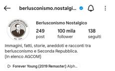 La pagina Instagram 