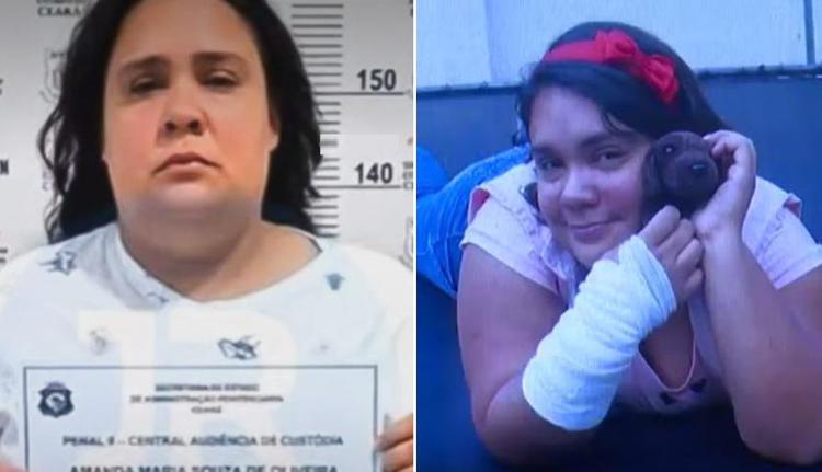 Amanda Maria Souza de Oliveira - (foto polizia Santa Catarina)