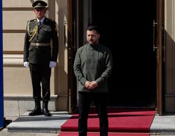 Volodymyr Zelensky - (Afp)
