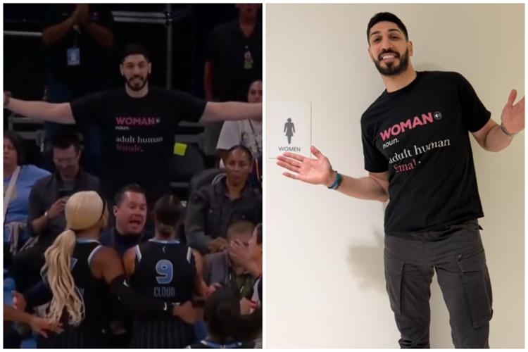 La provocazione di Enes Kanter - X