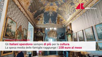 Consumi culturali, cresce la spesa media delle famiglie italiane