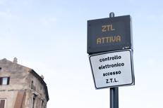 Cartello ZTL - fotogramma/ipa