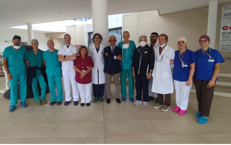 Policlinico Milano - équipe di Cardiochirurgia, Chirurgia toracica e Trapianti di polmone con l’Anestesia e terapia intensiva adulti. - (Ufficio stampa)