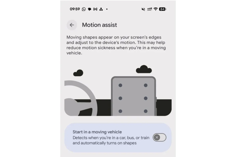 Dopo l'iPhone arrivano su Android i pallini che curano il mal d'auto
