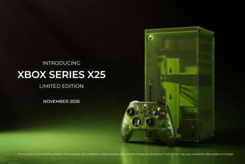 Microsoft celebra i 25 anni di Xbox con un'edizione speciale della Series X