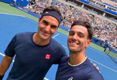 Federer e Musetti - Instagram