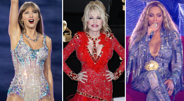 Taylor Swift, Dolly Parton, Beyonce - fotogramma/ipa