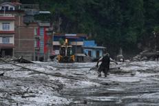 Alluvione in Nepal - Afp