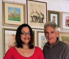 Luigi Ricci e la figlia Benedetta