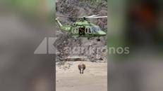 Alluvione in Nepal, le immagini girate da un italiano salvato in elicottero