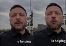 Il video di Volodymyr Zelensky - (Immagini da X)