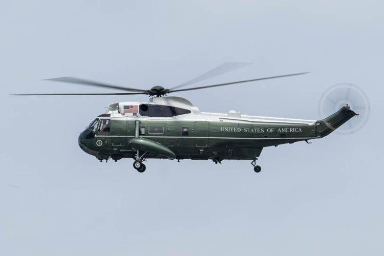 L'elicottero presidenziale Marine One di Trump - Ipa