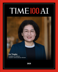 Huawei He Tingbo Named to TIME'S Fourth Annual List of The TIME100 AI