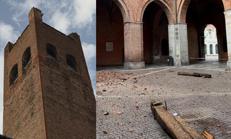 I danni causati dal maltempo a Cremona - (Facebook: sindaco Virgilio)