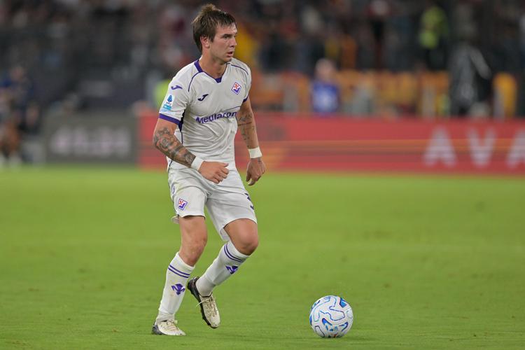Il calciatore della Fiorentina Franco Mastantuono - IPA
