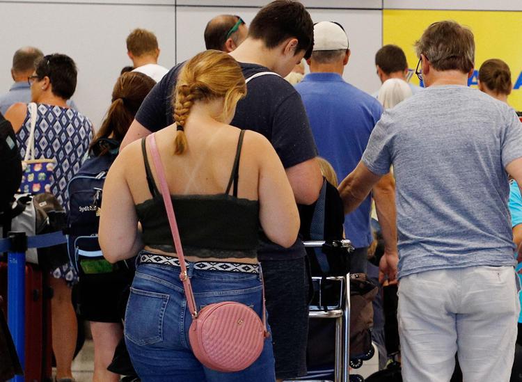 File in aeroporto - (Fotogramma/Ipa)