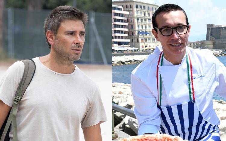 Alessandro Di Battista e Gino Sorbillo - (Fotogramma/Ipa)