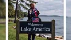 Lago Ontario, è guerra a colpi di cartelli tra Trump e il premier Doug Ford - Video