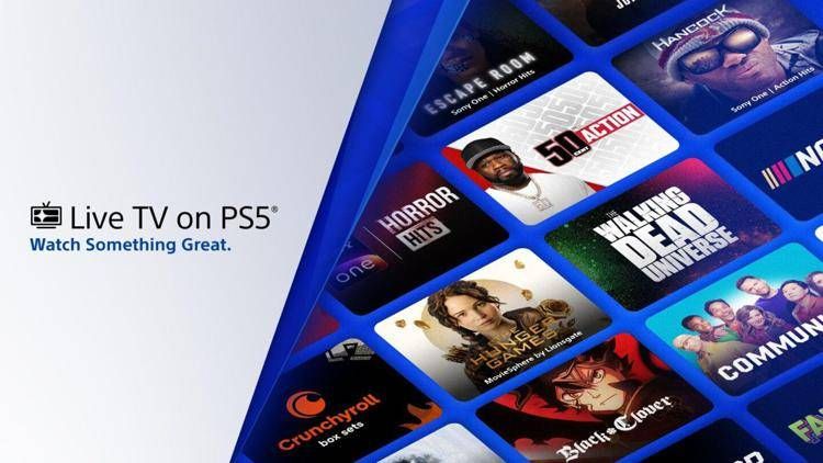 Live TV su PS5: streaming gratuito con pubblicità per la console Sony
