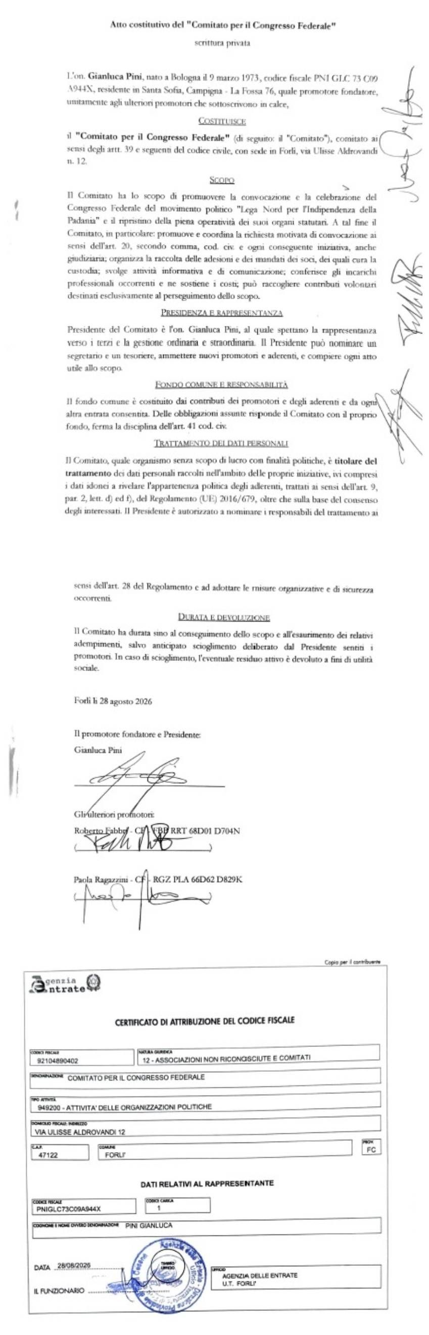 lega comitato ok
