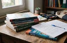 Libri scolastici - (Foto creata con AI)
