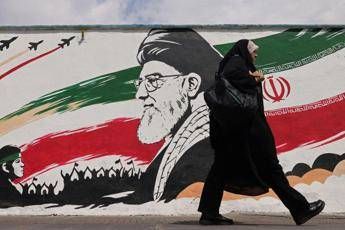 Murales a Teheran  - (Afp)
