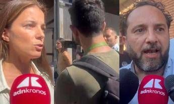 Da sinistra: Giulia Innocenzi, Giulia Presutti e Daniele Piervincenzi, Danilo Procaccianti