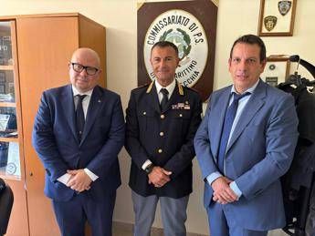 Da sinistra, l’On. Salvatore Deidda, il Sostituto Commissario Alessandro Converso e il Presidente dell’AdSP, Raffaele Latrofa - (foto Ufficio stampa)
