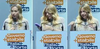 Meloni e la telefonata della figlia - YouTube