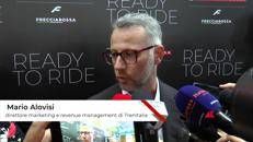 America's Cup, partnership Frecciarossa-Luna Rossa. Alovisi (Trenitalia): 