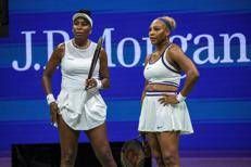 Venus e Serena Williams agli Us Open  - Ipa