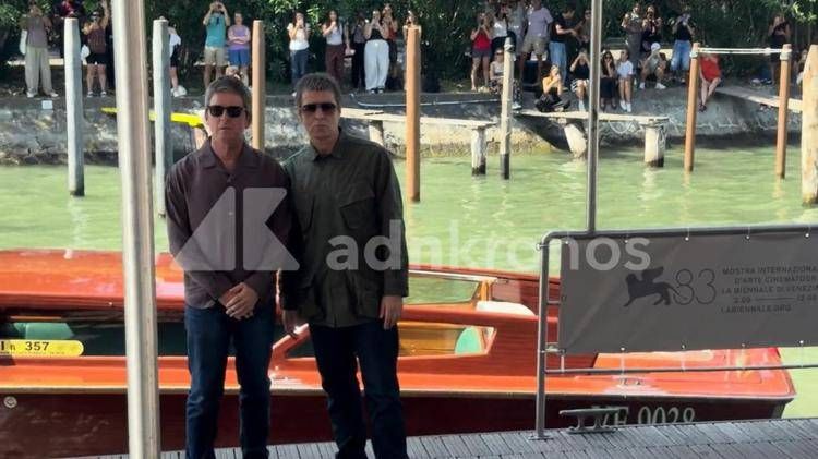 I fratelli Gallagher - Foto Adnkronos