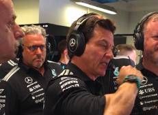 Toto Wolff - frame video Sky Sport