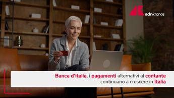 Pagamenti digitali in Italia continuano a crescere in Italia, i dati di Bankitalia