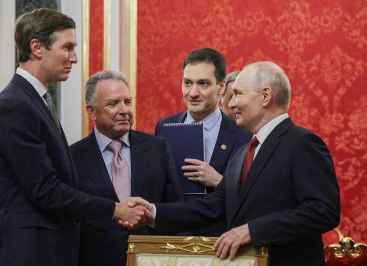 Putin, Witkoff e Kushner - (Afp)