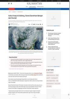 Indonesia: Barito Utara issues circular warning to counter smoke haze from wildfires