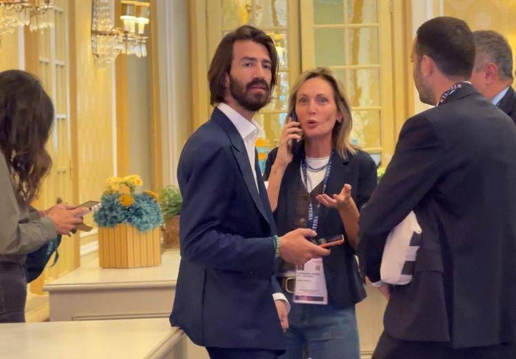 Leonardo Maria Del Vecchio al Forum Ambrosetti - Adnkronos