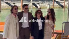 Susan Sarandon, Luca Marinelli e Alicia Vikander a Venezia 83: l'arrivo al Lido per 'The Echo Chamber'