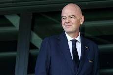 Il presidente della Fifa Gianni Infantino - Ipa