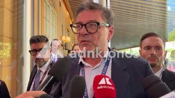 Mps, Giorgetti a Cernobbio: 