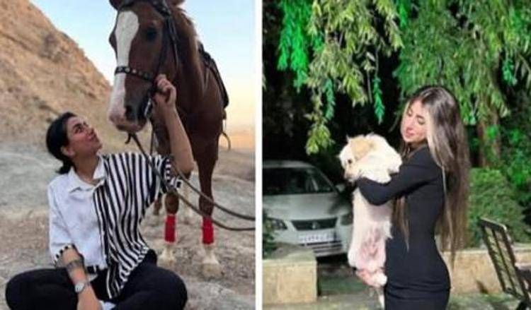 Le due gemelle - Foto dalla pagina Instagram del cugino Masoud Nourmohammadi