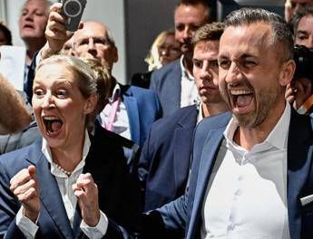 Alice Weidel e Ulrich Siegmund - (Afp)
