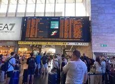 Sciopero dei treni, repertorio - Foto Adnkronos