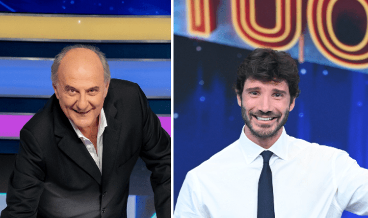 Gerry Scotti, Stefano De Martino - fotogramma/ipa