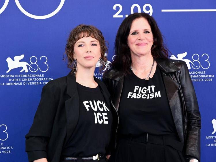 da sinistra: Rachel Lauren Mueller e Laura Poitras - Ipa