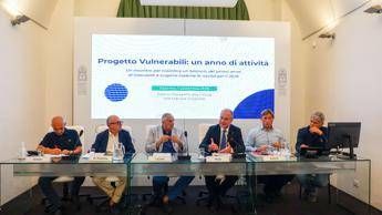 Presentazione progetto 'Vulnerabili' - (Adnkronos)
