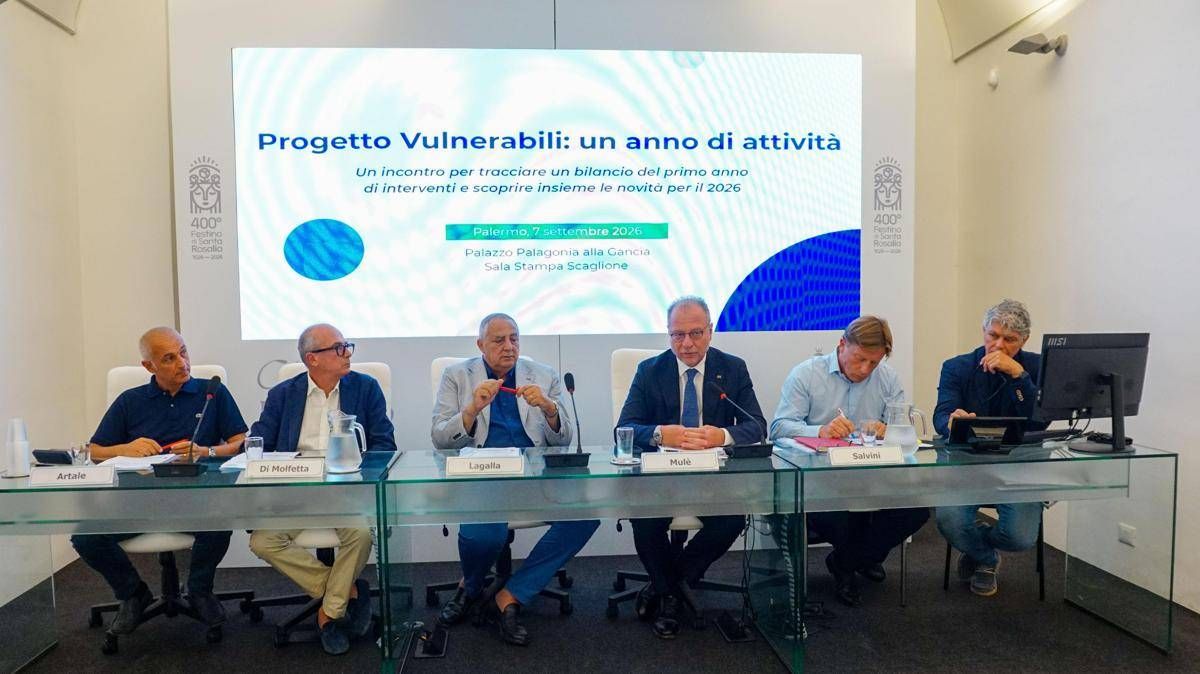 A Palermo incontro 'Progetto Vulnerabili: un anno di attività'